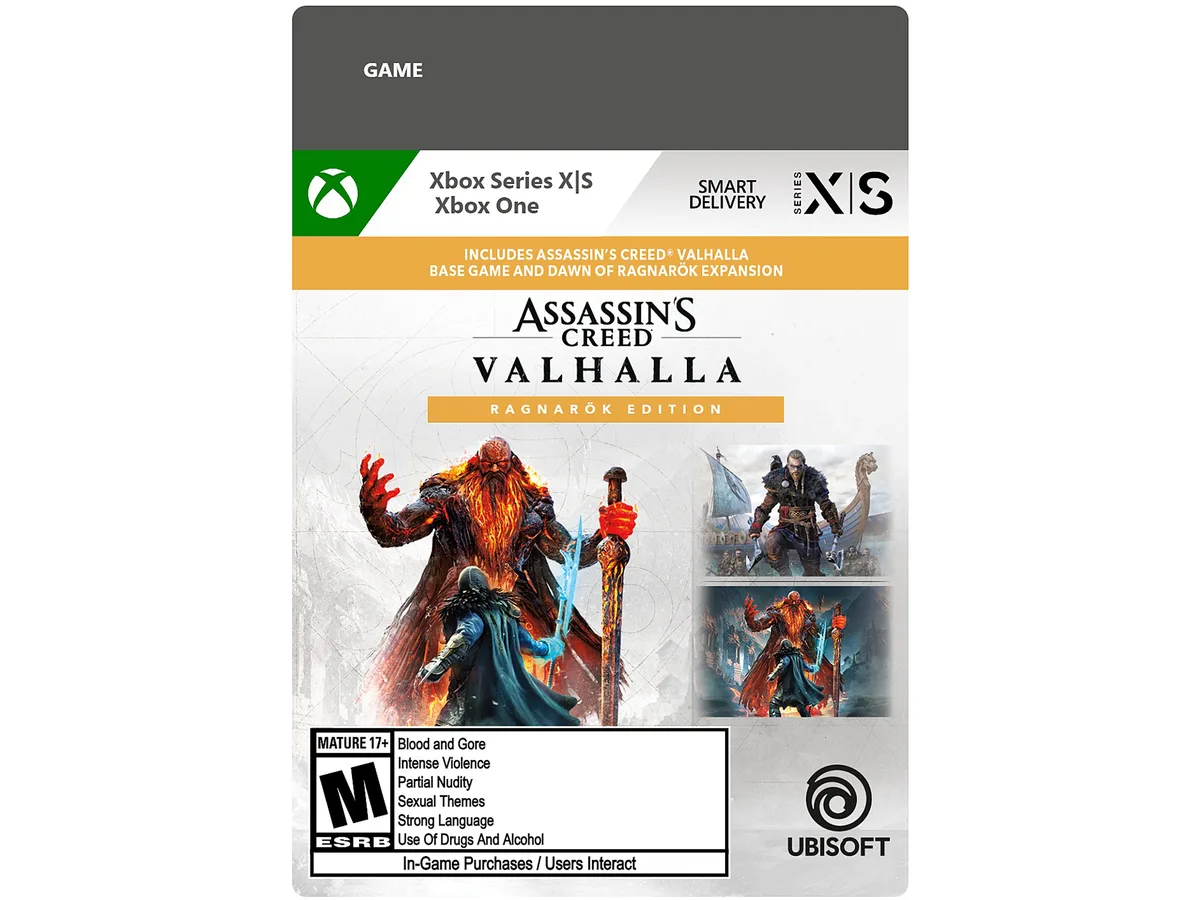 Ubisoft Ubisoft G3Q-01351 Assassin's Creed Valhalla Ragnarök Edition downloadable game — product photo