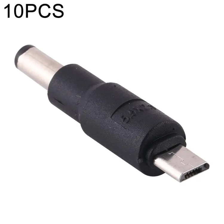 eForChina eForChina 5.5 x 2.1mm to Micro USB DC Power Gender Changer 10 PCS — product photo