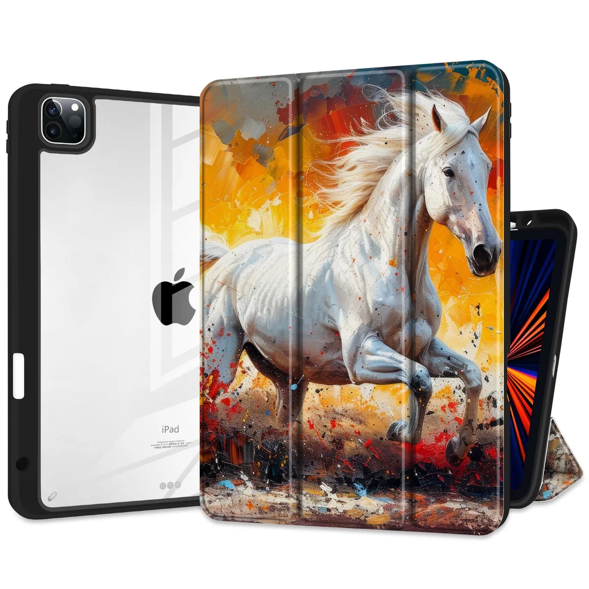 Batianda Batianda iPad Pro 13-inch Case 2024/2025 Horse 2 in 1 accessory — product photo