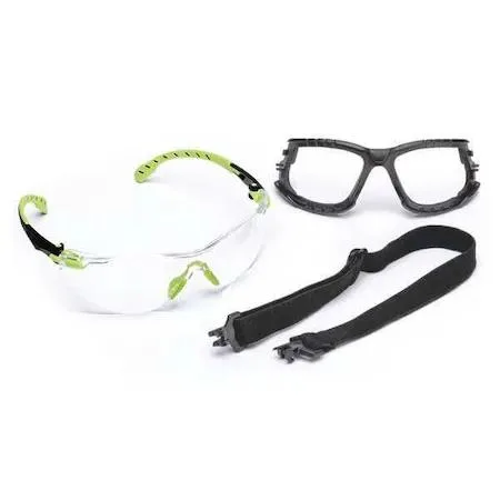 3M 3M S1201SGAF-KT Solus 1000 Safety Glasses Kit, Strap, Foam Gasket — product photo