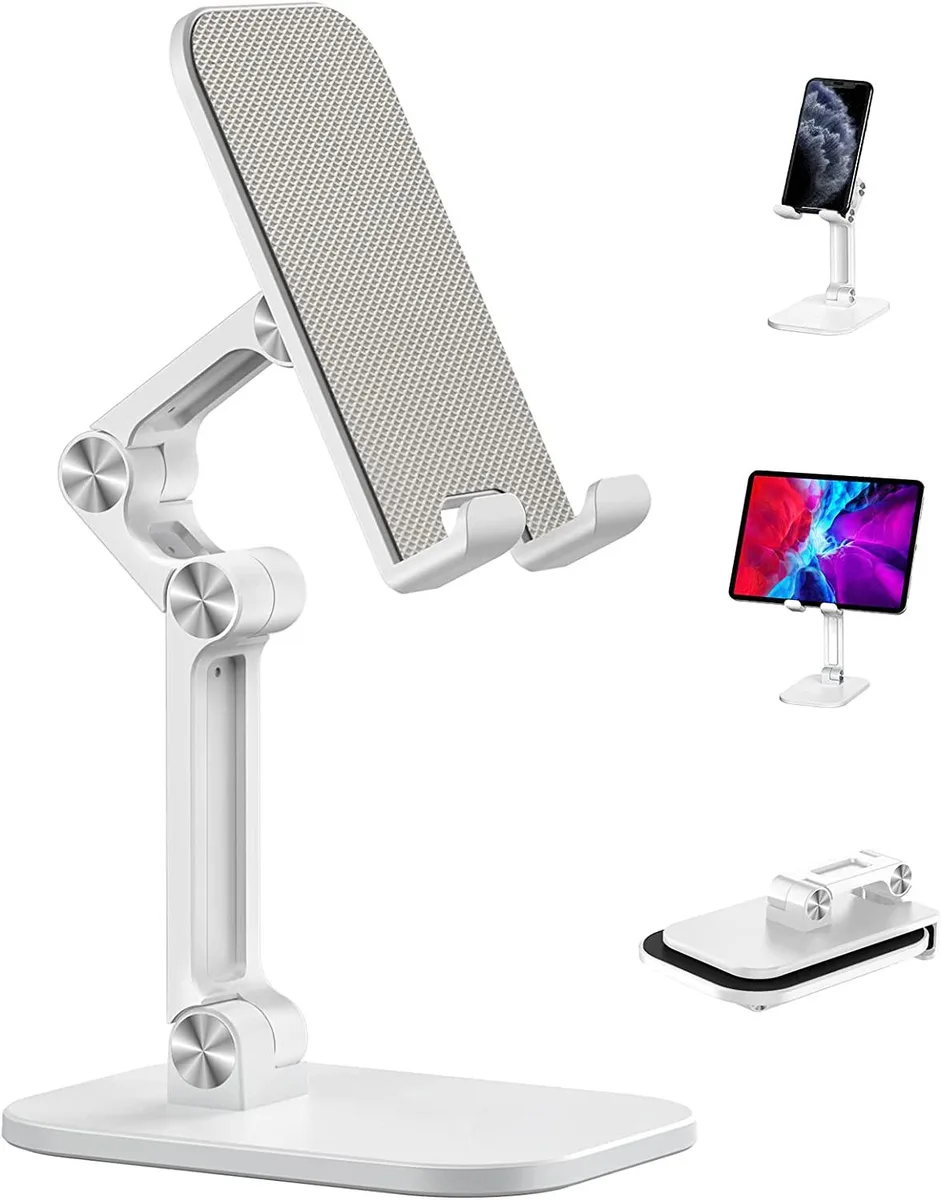 LUOM LUOM Upgraded PH2 Desktop Phone Mount White 4.7-12.9in — product photo