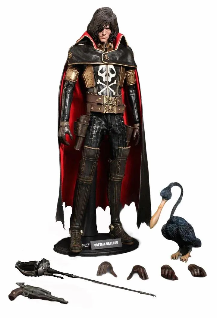 Hot Toys Hot Toys MMS222 Space Pirate Captain Harlock 1/6 Action Figure — product photo
