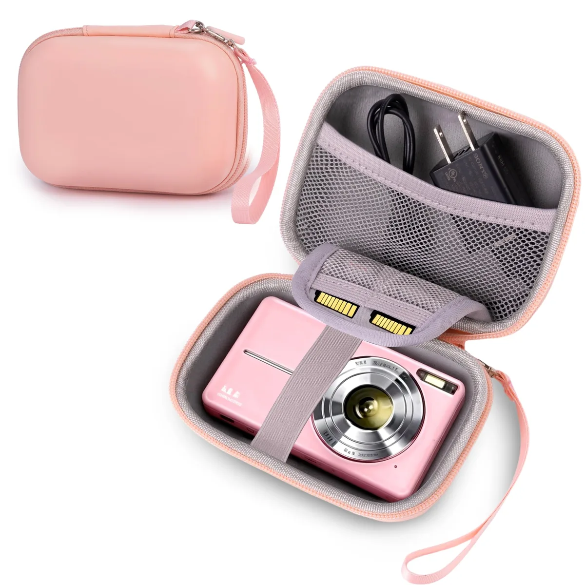 klzzf Digital Camera Case Pink 5.5×3.9×2.6 in — product photo