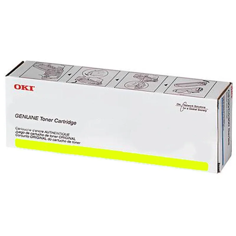 Oki Data Oki Data 45396221 Yellow Toner Cartridge (genuine brands) — product photo
