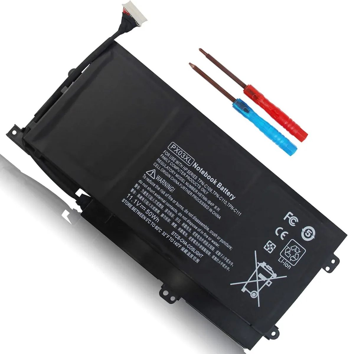 PISKEKAT PISKEKAT PX03XL 50Wh 11.1V laptop battery — product photo