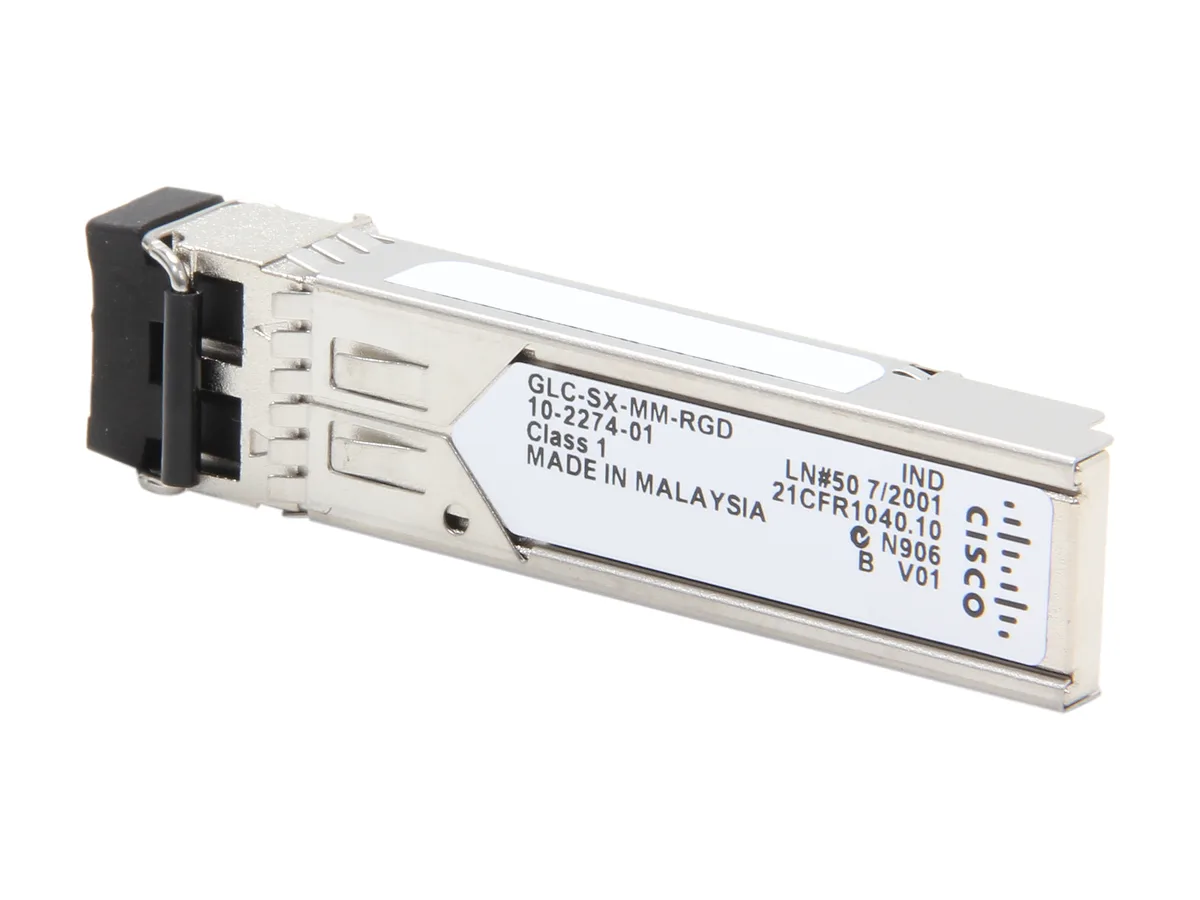 Cisco Systems, Inc. Cisco Systems, Inc. GLC-SX-MM-RGD= 1000BASE-SX SFP Transceiver — product photo