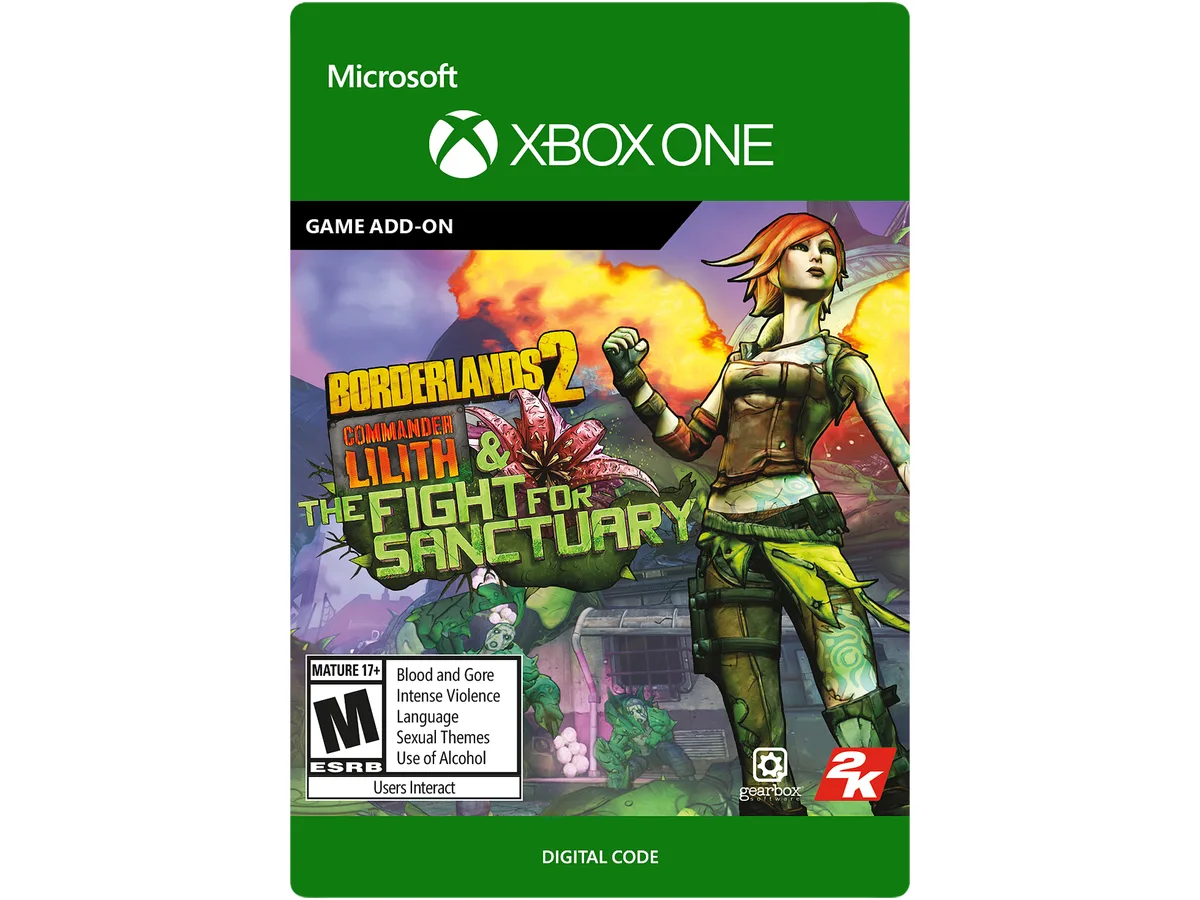 2K GAMES 2K GAMES 7D4-00367 Borderlands 2 Commander Lilith Fight Sanctuary DLC downloadable game — product photo