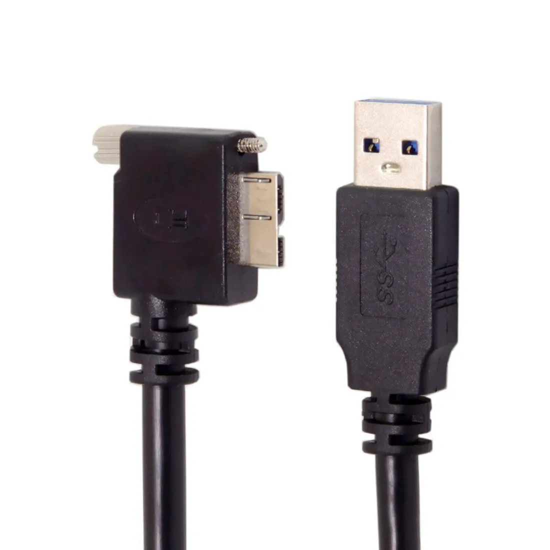 LORDWORLD LORDWORLD USB 3.0 Micro-B 90° Panel-Mount Cable 3.0M — product photo