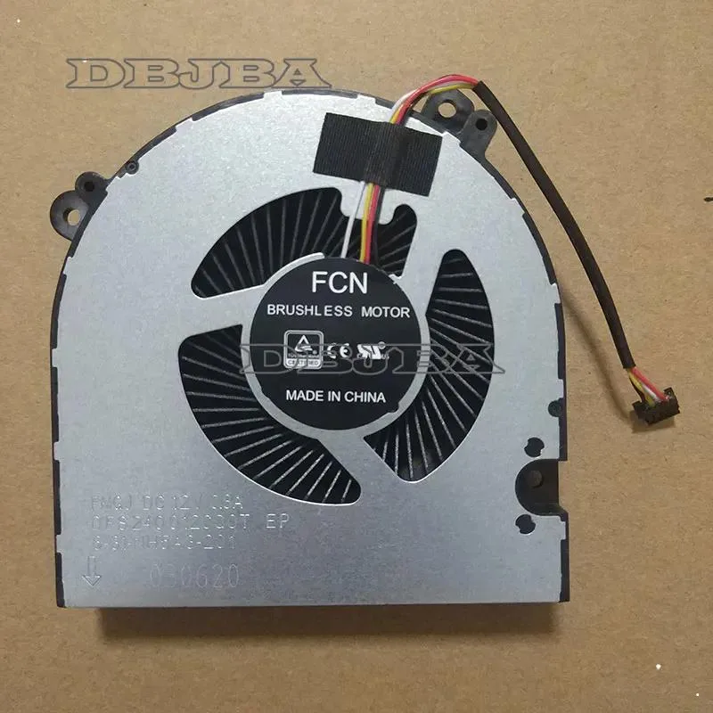 DBTLAP DBTLAP CPU Cooler Fan CLEVO NH55AC NH50 DFS240012CQ0T FMGJ 12V .80A — product photo