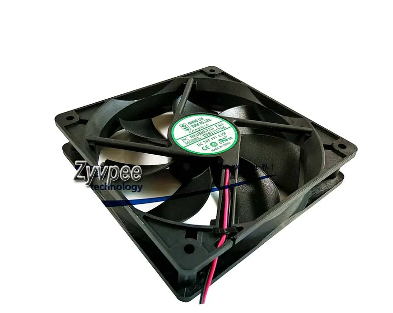 Zyvpee Zyvpee DFS122524H 120mm DC24V 43W 2-pin case fan — product photo
