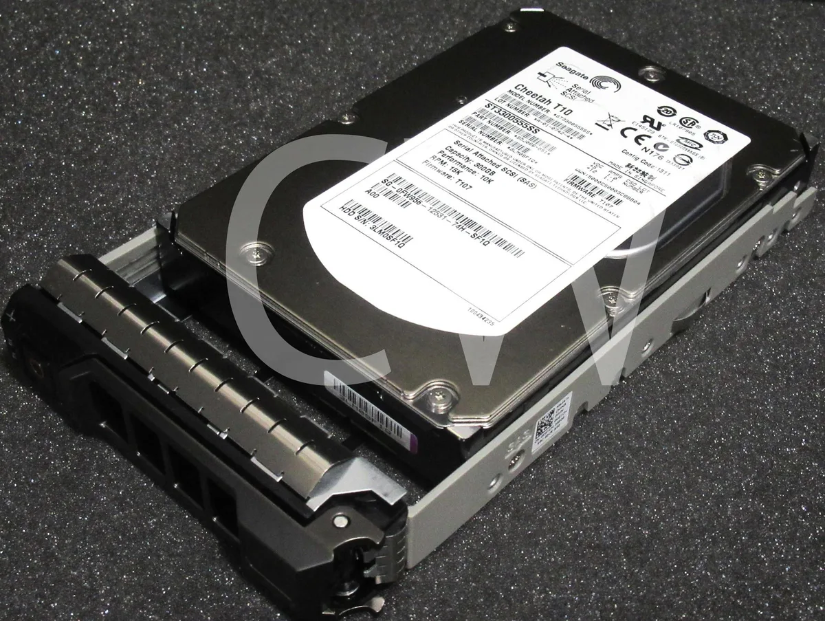 DELL DELL ST3300555SS 300GB 15000RPM 3.5" SAS internal hard drive with tray — product photo