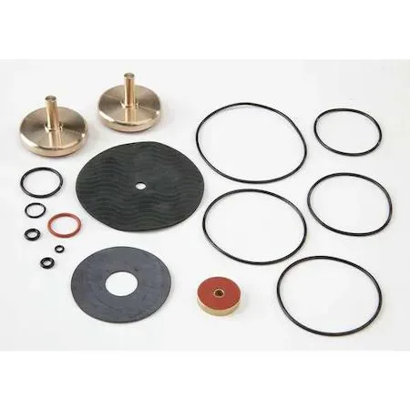 Watts 009 M1 backflow preventer repair kit with green rubber parts