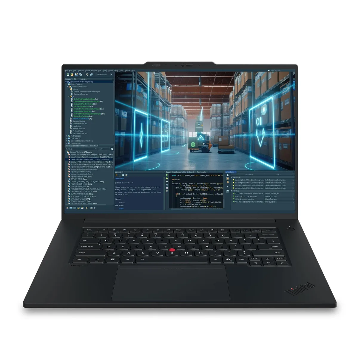 Lenovo Lenovo ThinkPad T1g Gen 9 16" 3840x2400 Core Ultra 7 366H vPro 64GB RTX 5060 8GB GDDR7 2TB — product photo