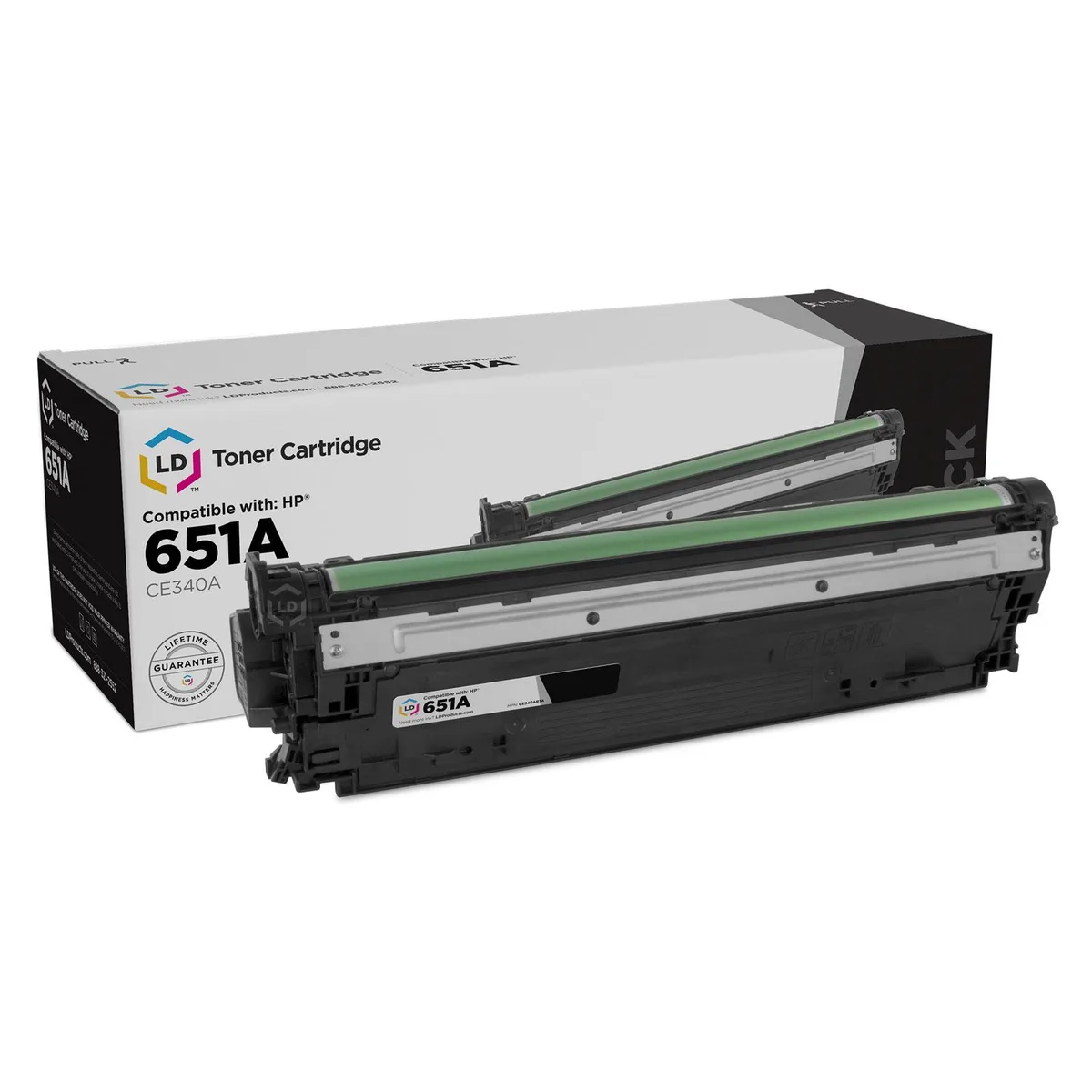 LD Products LD Products HP 651A CE340A Black Toner Cartridge 13500 Pages — product photo