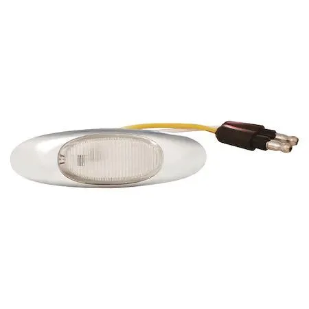 Grote Grote 47983 Clearance Marker Lamp LED Yellow Chrome Bezel — product photo