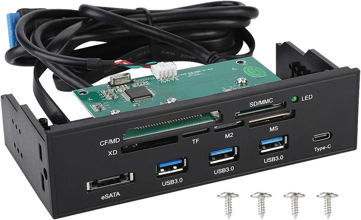 BFKK BFKK 5.25in Internal Card Reader USB 3.0 3.1 eSATA 64G CF — product photo