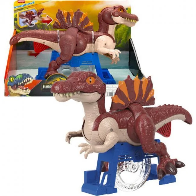 Fisher-Price Fisher-Price Imaginext Jurassic World Rebirth Sprinting Spinosaurus JFR24 action figure — product photo