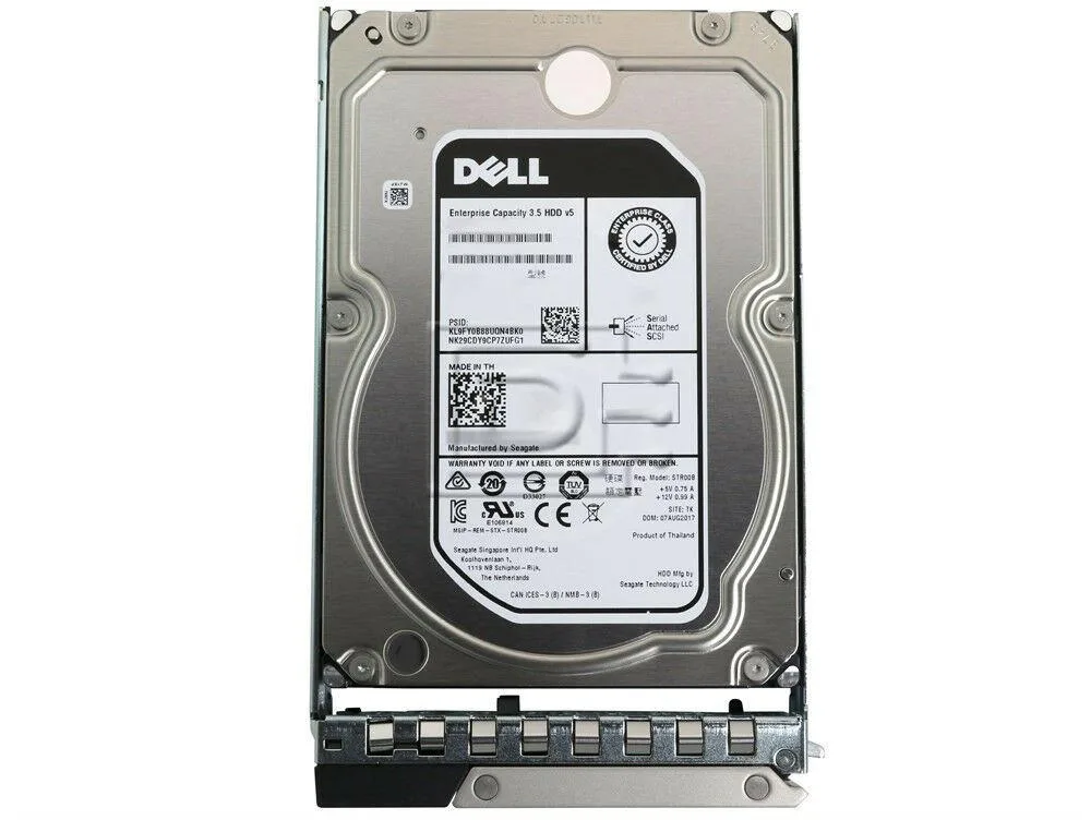 DELL DELL 400-ATKM 4TB 3.5" 7200 RPM SAS 12Gb/s internal hard drive — product photo