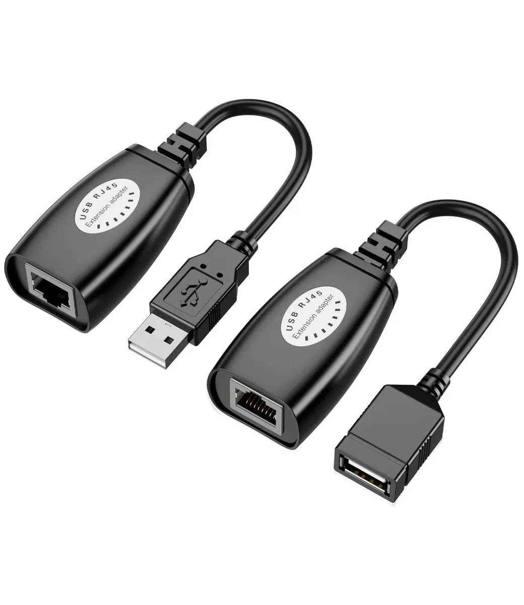 KEHIPI KEHIPI USB to RJ45 Adapter 100Mbps Black — product photo