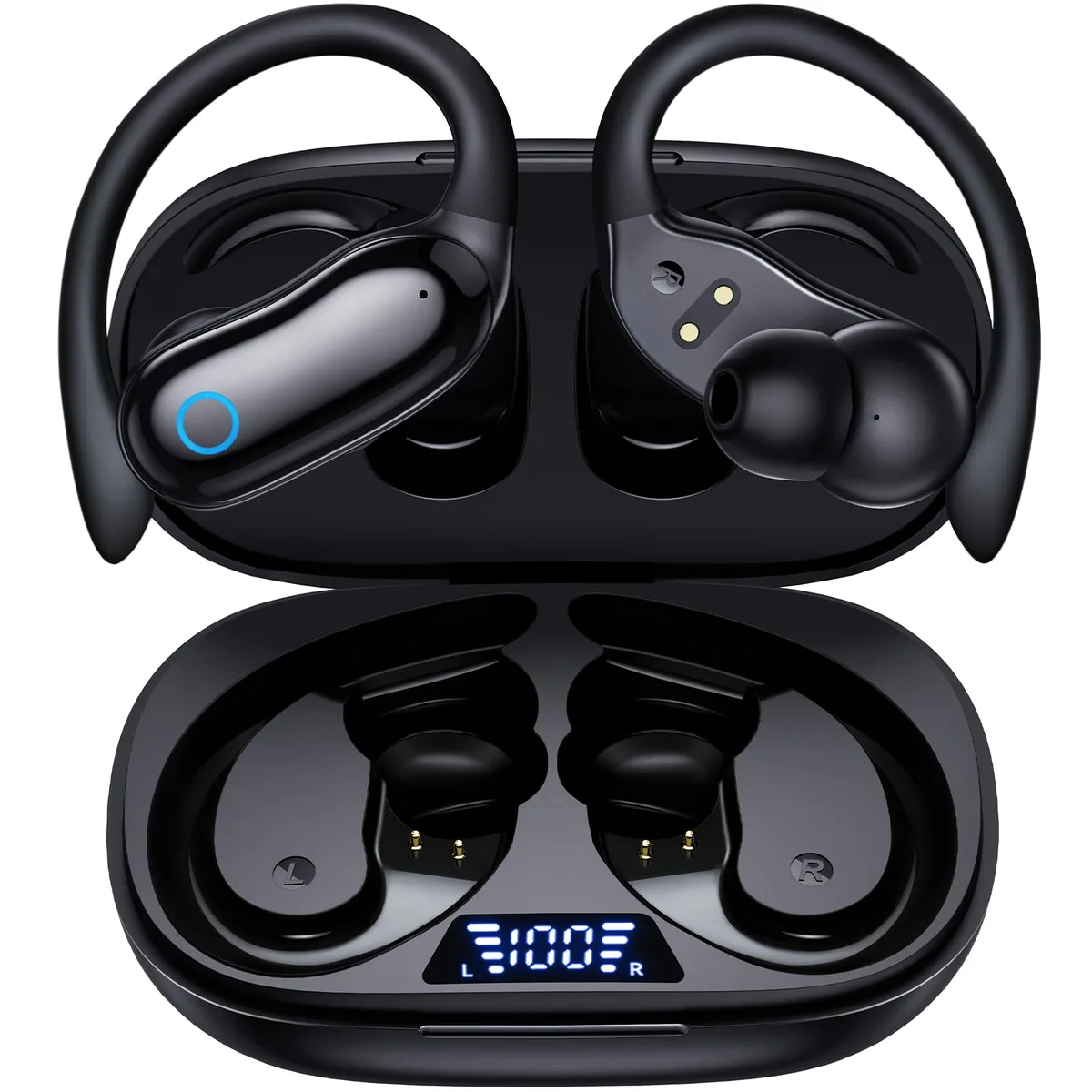  GNMN V7 Active Noise Cancelling Earbuds 96hrs 45dB IPX7 — product photo