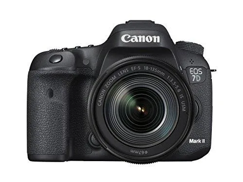 Canon International Canon EOS 7D Mark II with EF-S 18-135mm IS USM Lens Wi-Fi Adapter Kit camera kit — product photo