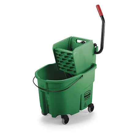 Rubbermaid Rubbermaid FG758888GRN WaveBrake Mop Bucket 8.75 gal Green — product photo