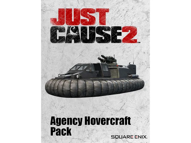 SQUARE ENIX USA SQUARE ENIX USA SE044 Just Cause 2 Agency Hovercraft DLC downloadable game — product photo