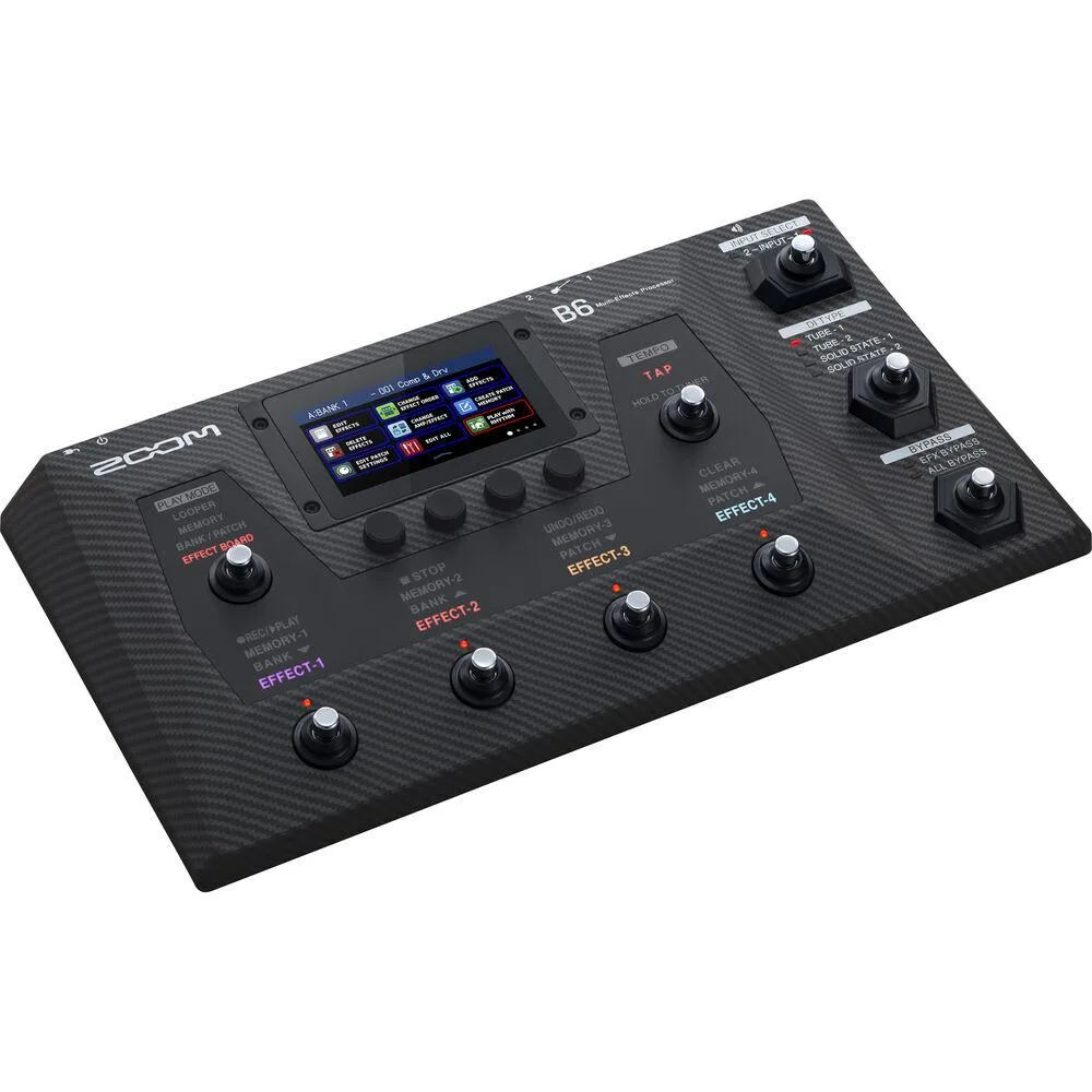 Zoom Zoom B6 Bass Multi-Effects Processor — product photo