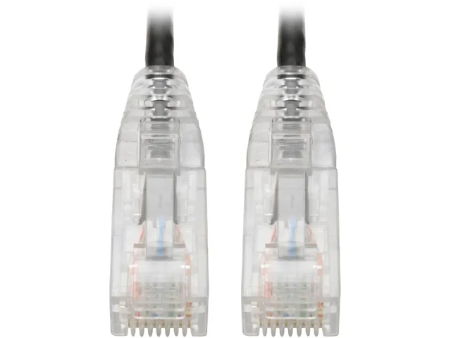 Tripp Lite Tripp Lite N201-S01-BK Cat6 network ethernet cable 1ft — product photo