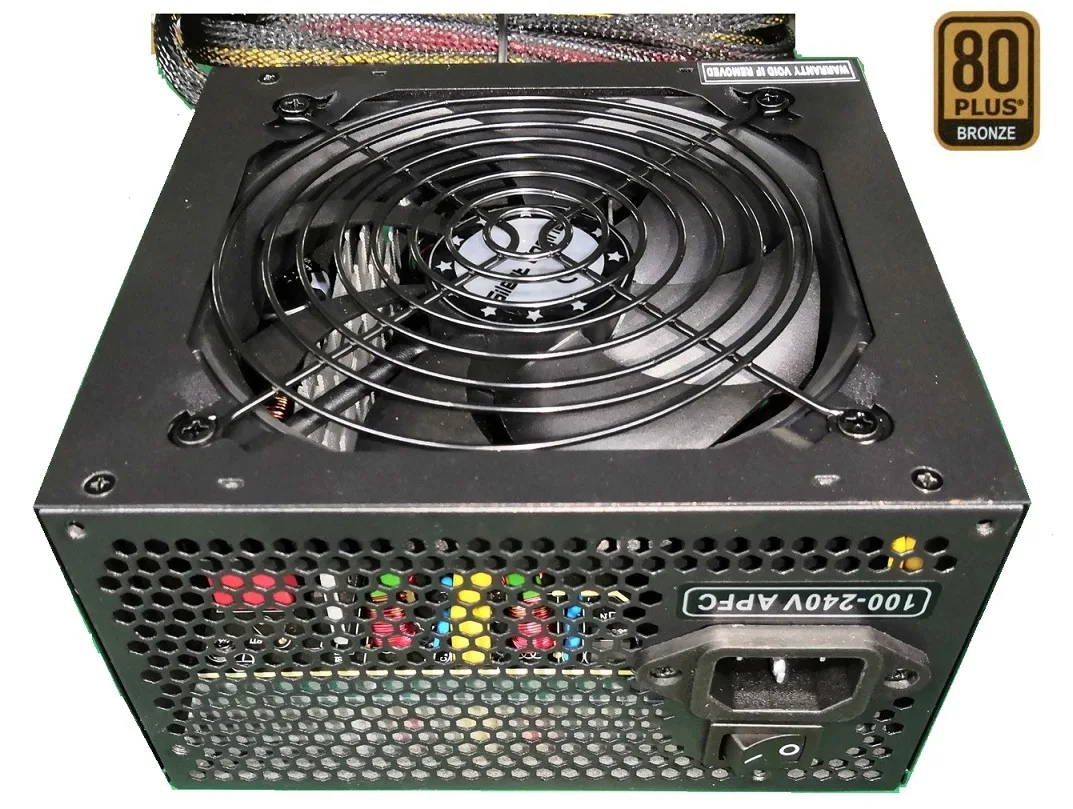 TOPOWER TOPOWER TOP-500DB 500W ATX/EPS 80 PLUS Bronze power supply — product photo