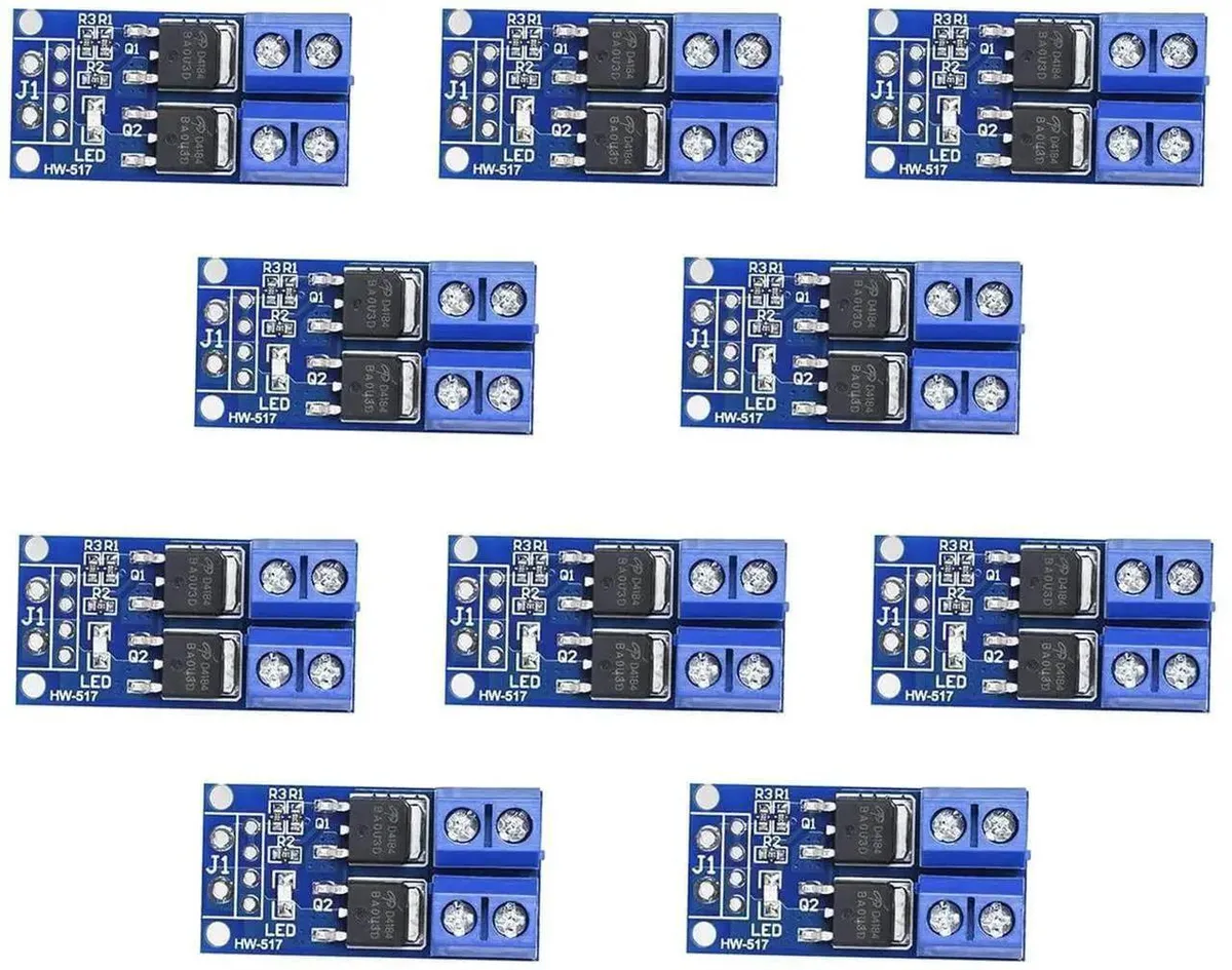 SMUGDESK SMUGDESK 10-Pack Dual-Channel MOSFET Drive Module 5V-36V 30A 400W 20kHz PWM — product photo