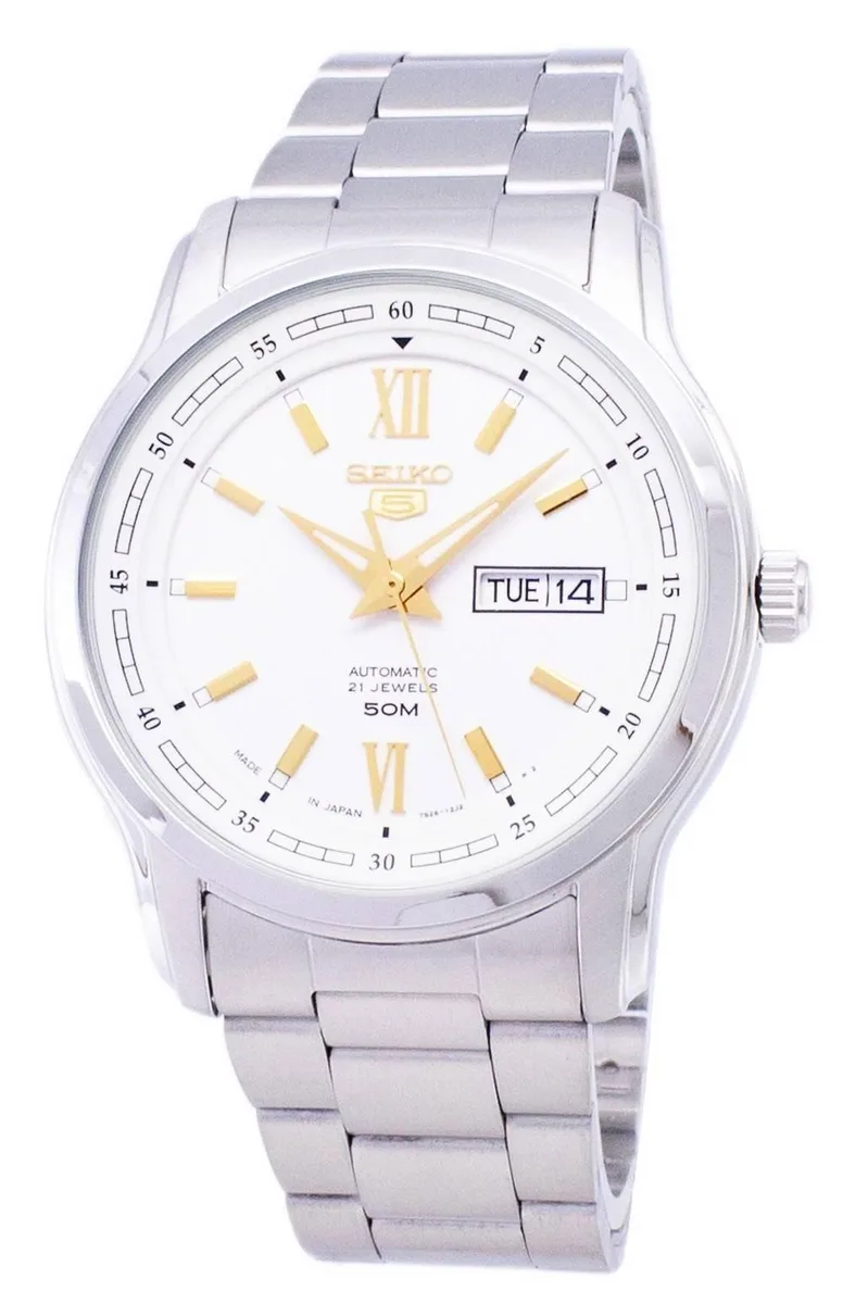 Seiko Seiko 5 Classic Automatic SNKP15 42.00 mm White Dial 50 m — product photo