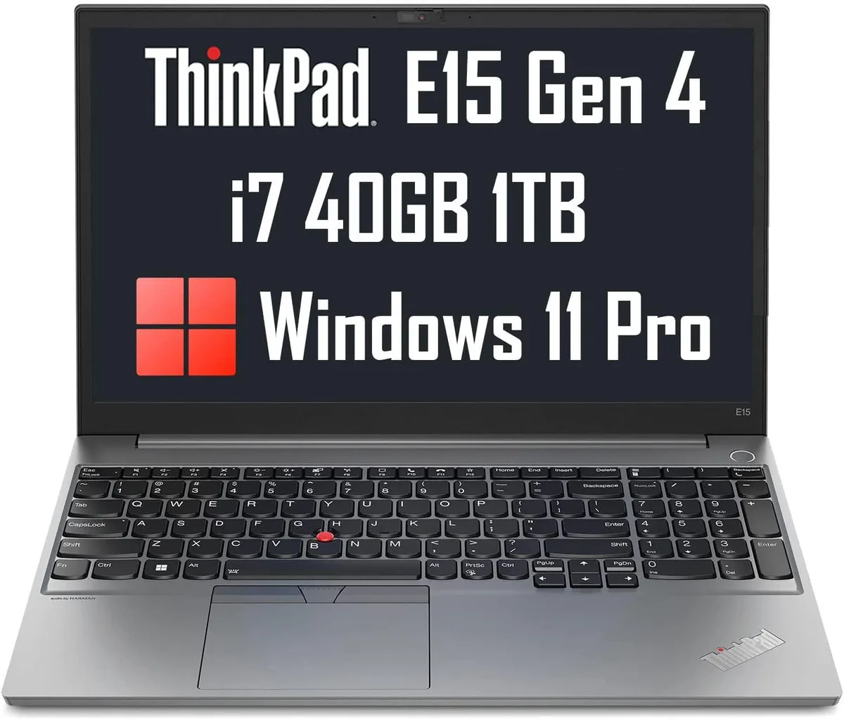Lenovo Lenovo ThinkPad E15 Gen 4 15.6" FHD i7-1255U 40GB 1TB business laptop 21E6007GUS — product photo