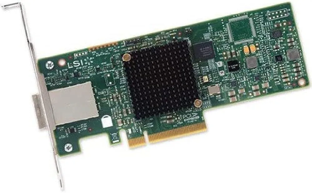 LSI LSI 9300-8e SGL LSI00343 12 Gbit/s SAS SATA HBA — product photo