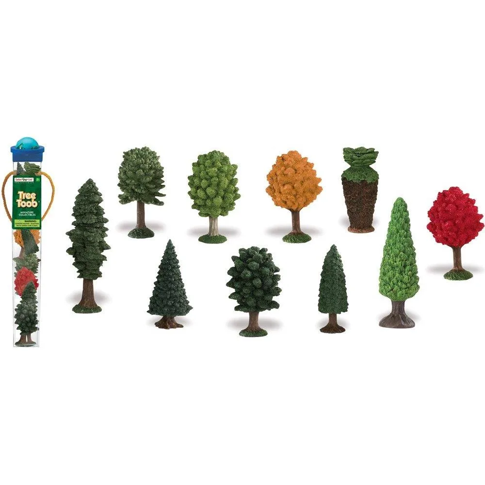 Safari Ltd. Safari Ltd. Plastic Miniatures In Toobs-Trees action figure — product photo