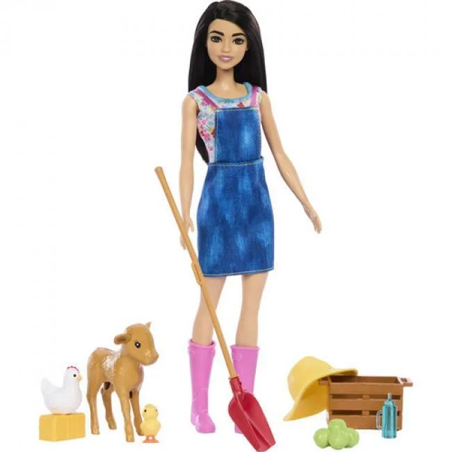 Barbie Barbie HRG62 Farmer Doll with 3 animals and 5 accessories — product photo