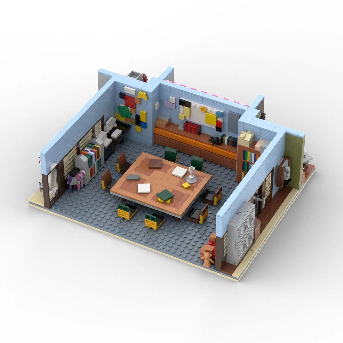 ZITIANYOUBUILD ZITIANYOUBUILD C6322 COMMUNITY COLLEGE 1506 Parts Educational Building Set — product photo