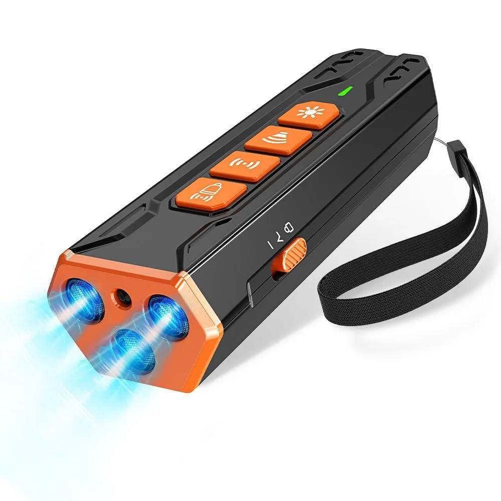 DNBeffulgent DNBeffulgent Ultrasonic Dog Training Aid Orange Black 23ft 2500mAh — product photo