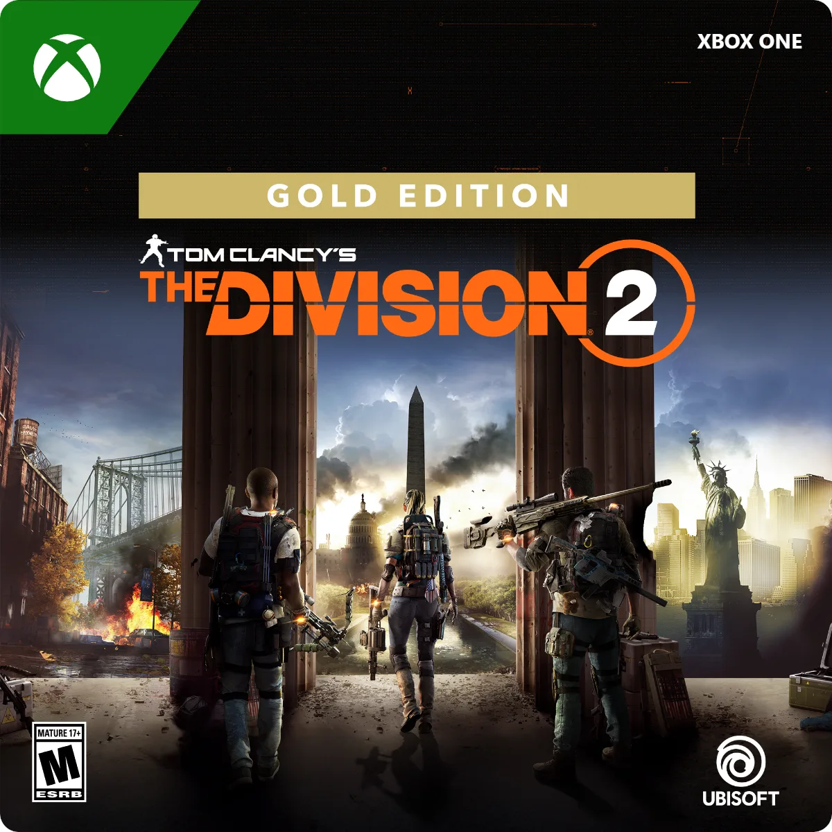 Ubisoft Ubisoft EP2-19791 The Division 2 Gold Edition (Year 7) Xbox One downloadable game — product photo