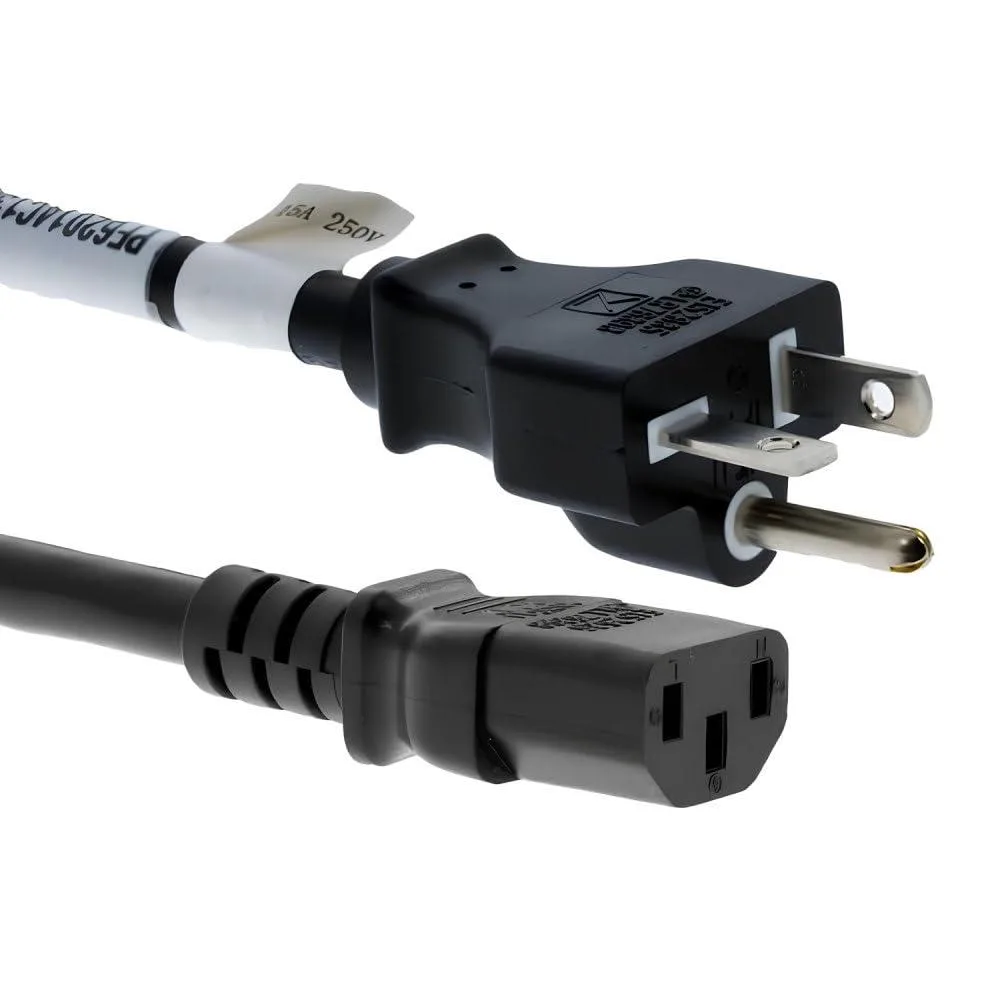 CablesAndKits C1694036 14AWG 3ft NEMA 6-20P to C13 computer power cord — product photo