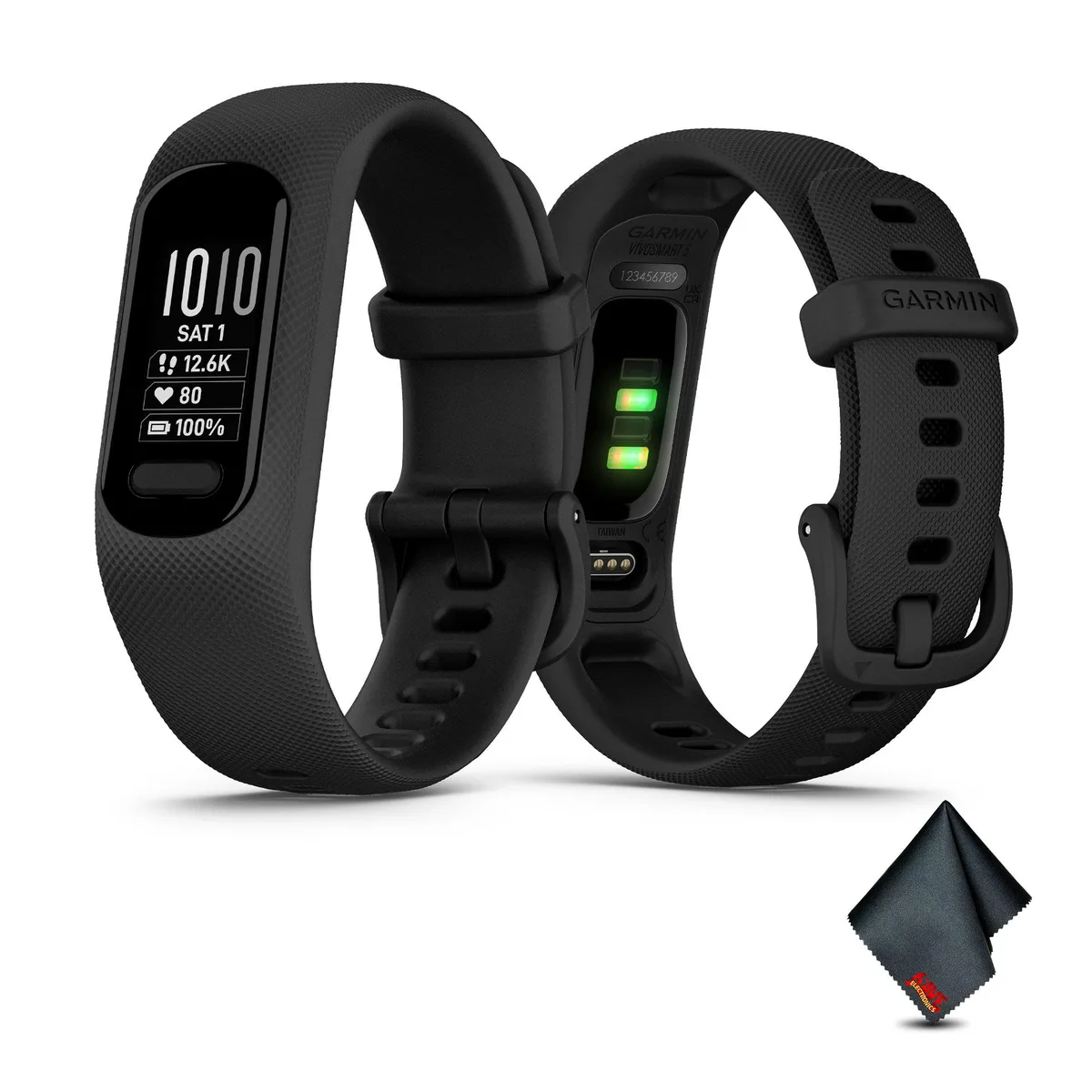 Garmin Garmin vívosmart 5 Black with USB 3.0 adapter wearable technology — product photo