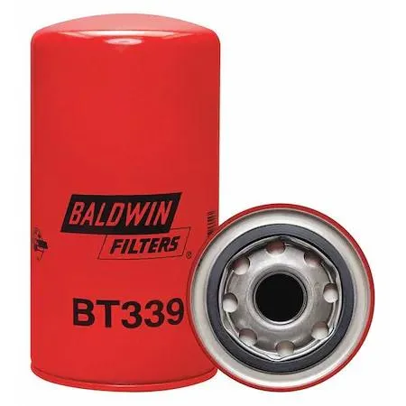 Transparent spin-on oil filter with integral gasket