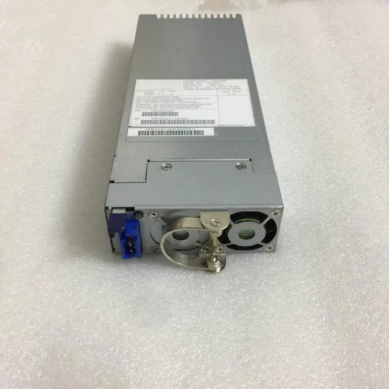 Rectangular ATX power supply unit in matte black finish
