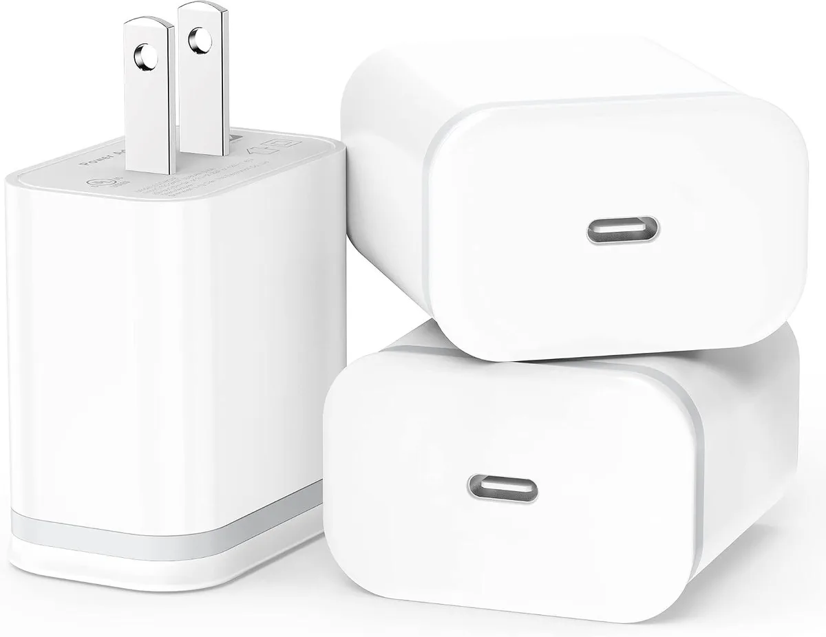 ONITOON ONITOON LDT-HC78. 20W USB-C Wall Charger 3-Pack — product photo