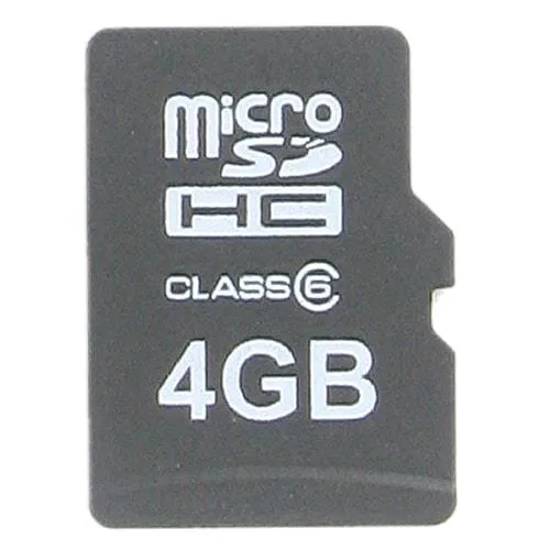 Delkin Delkin BBMICROSDPRO2-4GB CRF 4GB microSDHC Class 4 memory card — product photo