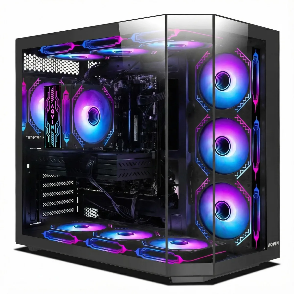 AQVIN AQVIN Ignite gaming PC Ryzen 7 8700F RTX 5070 32GB DDR5 1TB NVMe — product photo
