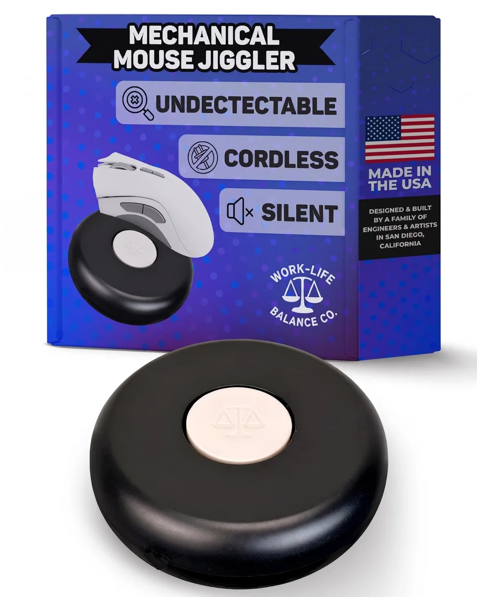 Work-Life Balance Corporation Cordless Silent Undetectable Mouse Mover INTUITION — product photo
