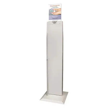 Bowman Dispensers Bowman Dispensers KS022-0012 Hand Sanitizer Floor Stand 65 5/8" H Beige — product photo