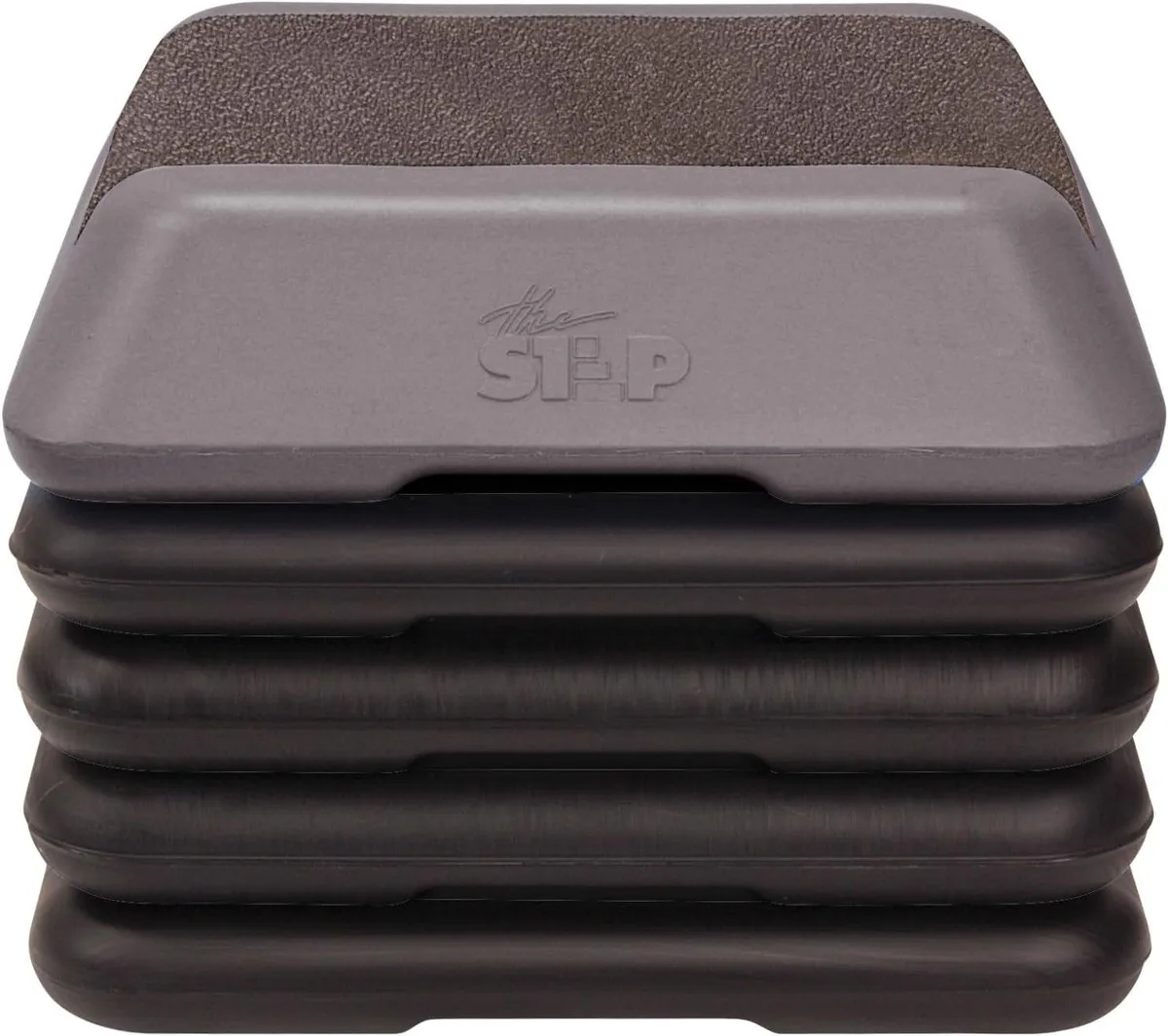 TAURKENAM TAURKENAM The Step Adjustable High Step Aerobic Platform with 4 Risers — product photo