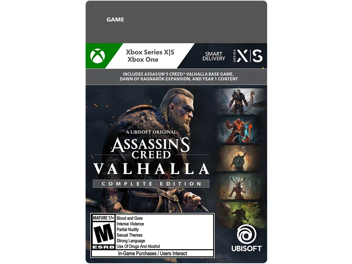 Ubisoft Ubisoft G3Q-01352 Assassin's Creed Valhalla Complete Edition downloadable game — product photo